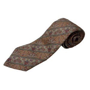 Klopfensteins Handmade Silk Paisley Necktie 3 Inch Wide Classic Mens Tie